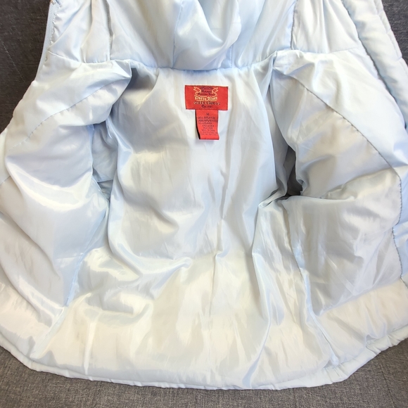 Paris Blues Down/Feather Insulated Hooded Jacket Sz M - Picture 9 of 12